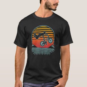 Bmx Bike Bicycle Racing Stunt Retro Vintage 80s St T-Shirt