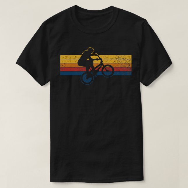 BMX Bike Biker T-Shirt (Design Front)