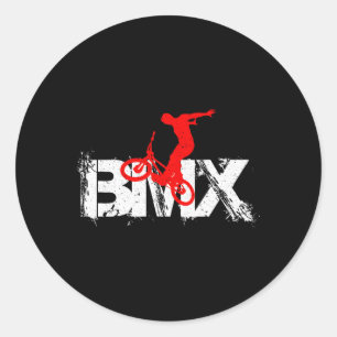 Bmx Bike Bmx Accessories Classic Round Sticker