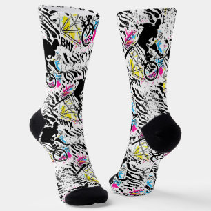 Bmx Bike - Bmx Freestyle Jump Socks - Bmx Socks