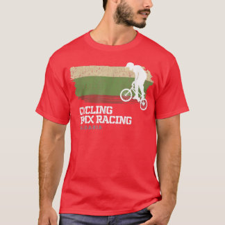 BMX Bike Bulgaria Flag Biking Cycling Racing BMX  T-Shirt