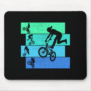 Bmx Bike Childrens Boys Performance Mouse Mat