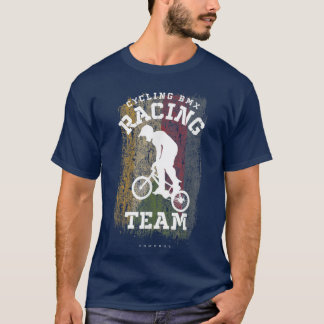 BMX Bike Comoros Flag Biking Cycling Racing BMX 31 T-Shirt