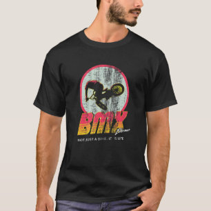 Bmx Bike Cycling Racing Rad 80s Freestyle Stunt T-Shirt
