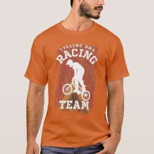 BMX Bike East Timor Flag Biking Cycling Racing BMX T-Shirt
