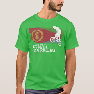 BMX Bike Eritrea Flag Biking Cycling Racing BMX 2 T-Shirt