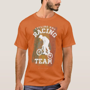 BMX Bike Ethiopia Flag Biking Cycling Racing BMX34 T-Shirt