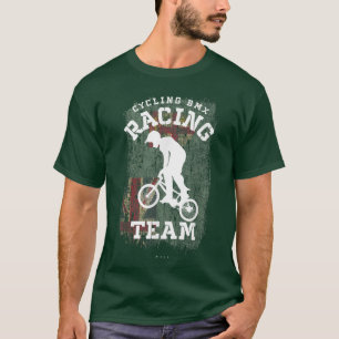 BMX Bike Fiji Flag Biking Cycling Racing BMX T-Shirt