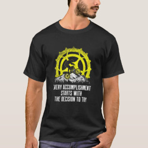 Bmx Bike Gear Mountains Cyclist T-Shirt