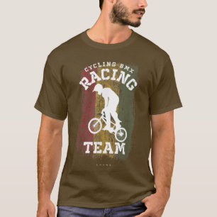 BMX Bike Ghana Flag Biking Cycling Racing BMX T-Shirt