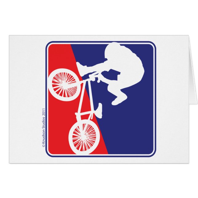 BMX Bike rider (Front Horizontal)