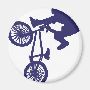 BMX BIKE RIDER MAGNET