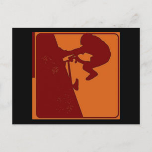 BMX Bike Rider Postcard