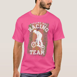 BMX Bike Sao Tome & Principe Flag Biking Cycling R T-Shirt