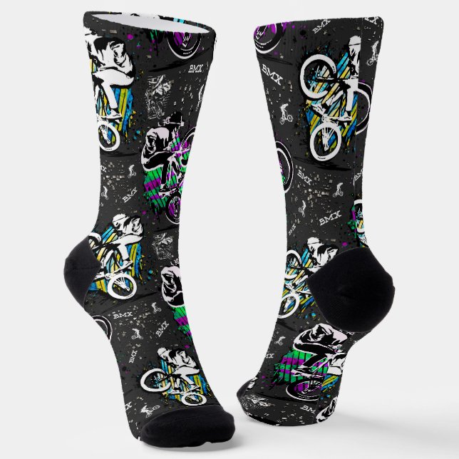 Bmx Bike Socks | Bmx Freestyle | Bmx Socks (Angled)