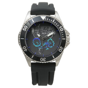 BMX Bike Sport Coloured Reflection Men's  Watch