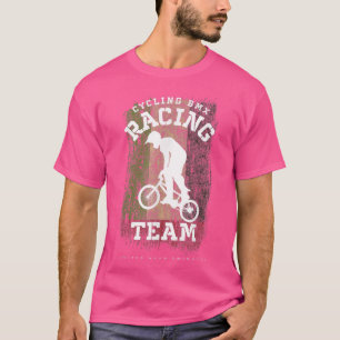 BMX Bike United Arab Emirates Flag Biking Cycling  T-Shirt