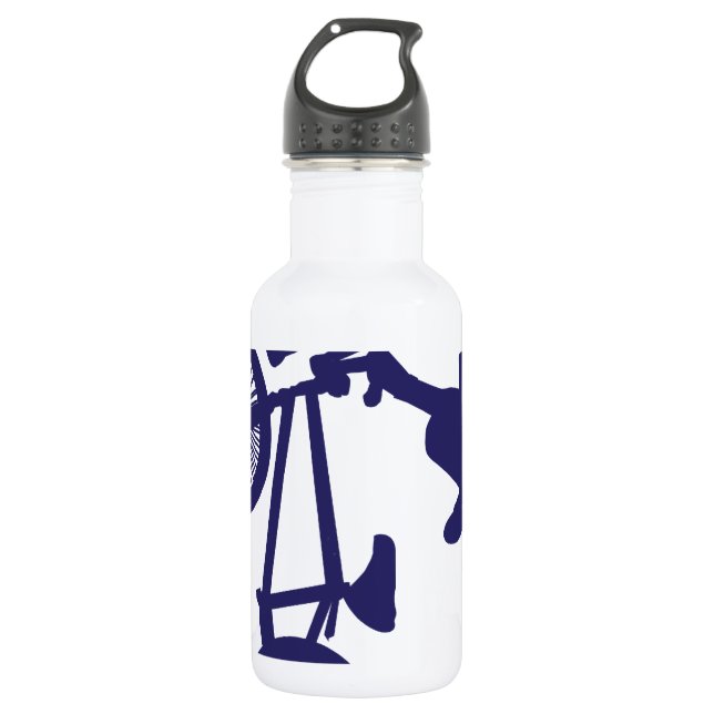 BMX Biker 532 Ml Water Bottle (Front)