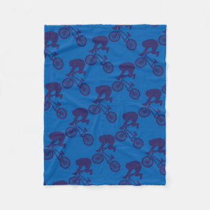 BMX-Biker Fleece Blanket