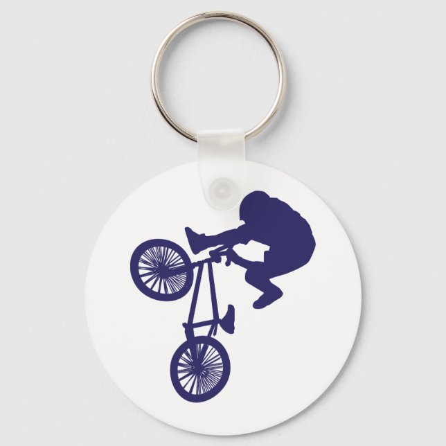 BMX Biker Key Ring (Front)