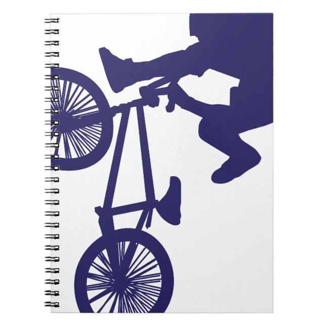 BMX Biker Notebook (Front)