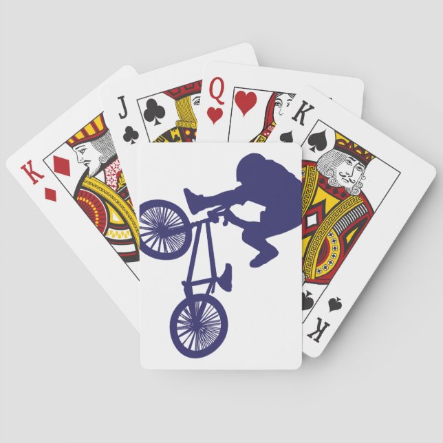 BMX Biker Playing Cards (Back)