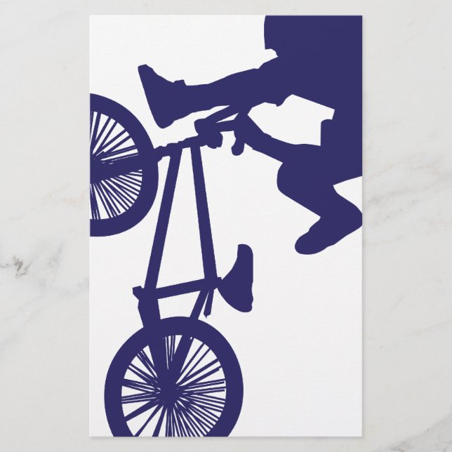BMX Biker Stationery (Front)