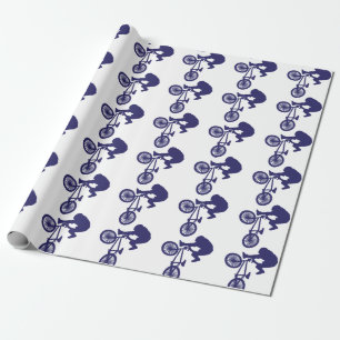 BMX Biker Wrapping Paper