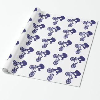 BMX Biker Wrapping Paper