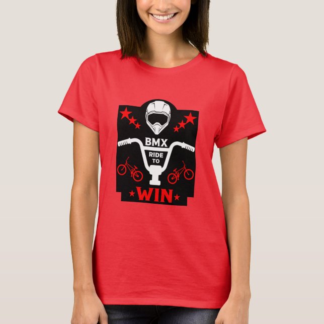 Bmx Bikers Freestyle T-Shirt (Front)