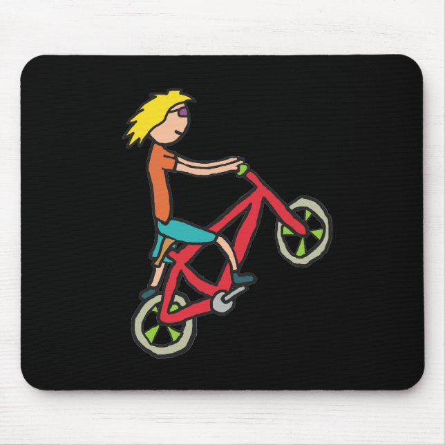 BMX Biking Mouse Mat (Front)
