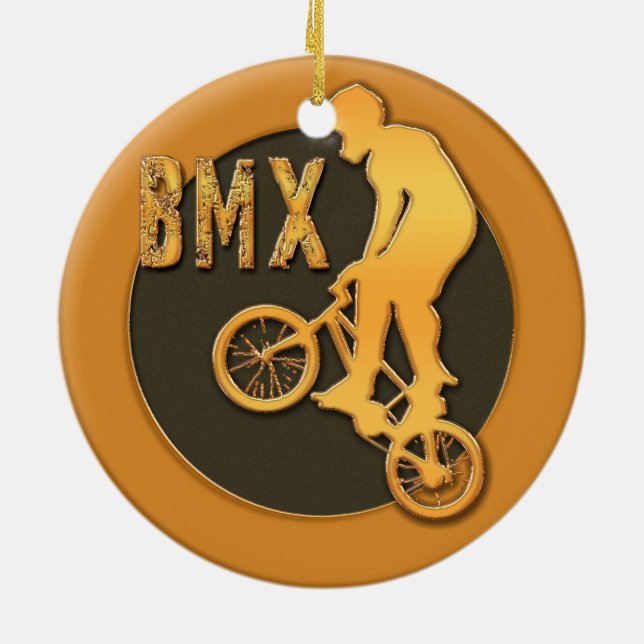 BMX CERAMIC TREE DECORATION (Back)