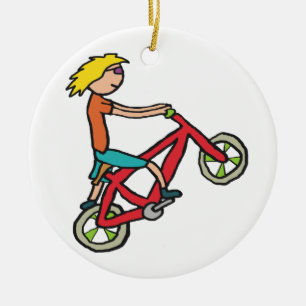 BMX CERAMIC TREE DECORATION