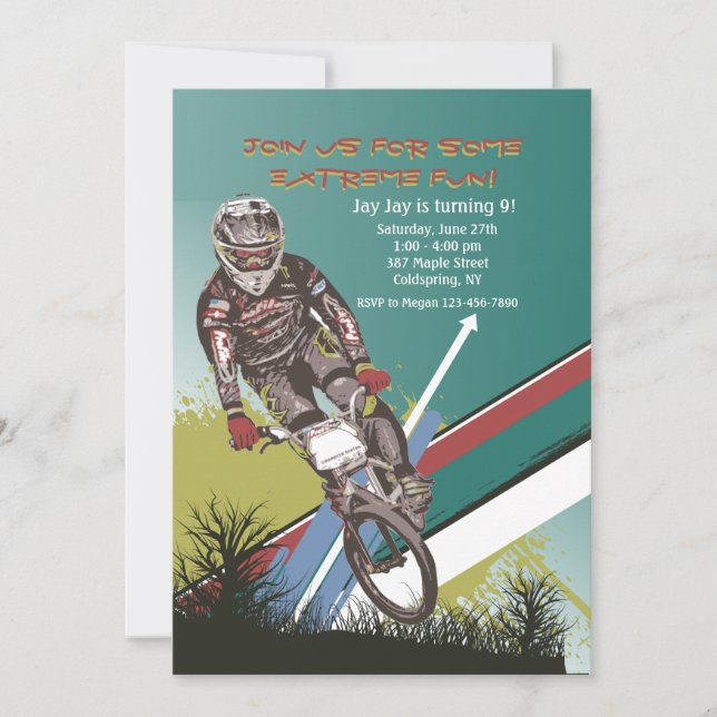 BMX Challenger Invitation (Front)
