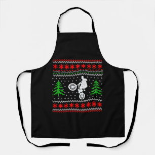 BMX Christmas Apron