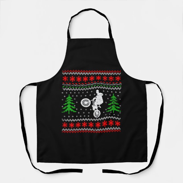 BMX Christmas Apron (Front)