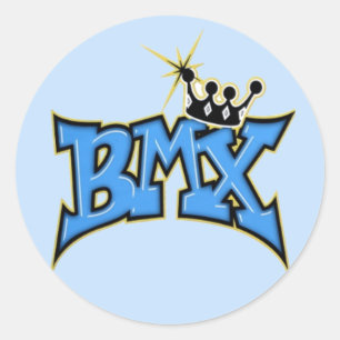 BMX CLASSIC ROUND STICKER