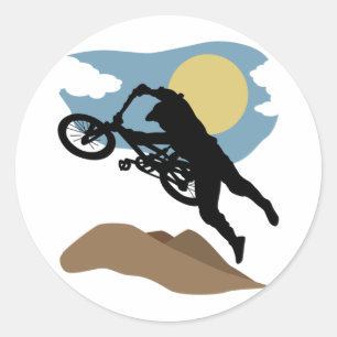 BMX CLASSIC ROUND STICKER