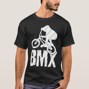 BMX colour bike fans bike MTB biker retro BMX 4 T-Shirt