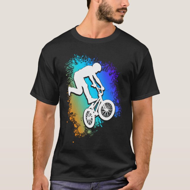 BMX cycling bike  kids bike MTB BMX T-Shirt (Front)