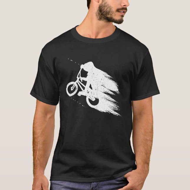 BMX cycling bike  retro bike MTB BMX  1 T-Shirt (Front)