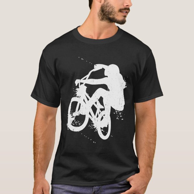 BMX cycling bike  retro bike MTB BMX  3 T-Shirt (Front)