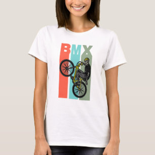 Bmx Dad Bmx Cyclist Vintage Bike Fans Boys Youth B T-Shirt