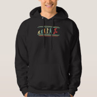 Bmx Evolution Vintage Style Bmx Bike Rider On Bicy