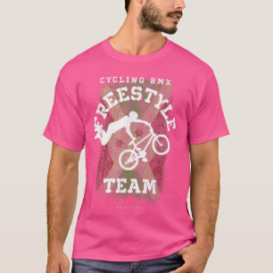 BMX Freestyle Bike Burundi Flag Biking Cycling BMX T-Shirt
