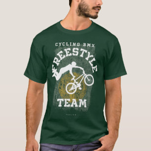 BMX Freestyle Bike Palau Flag Biking Cycling BMX T-Shirt