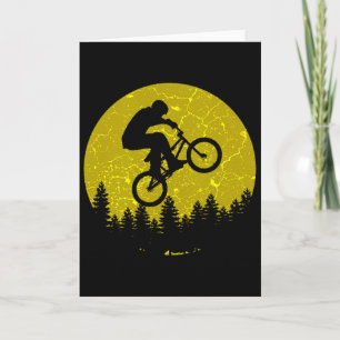 Bmx Freestyle Racing Love Bicycle Mountain Biking Card
