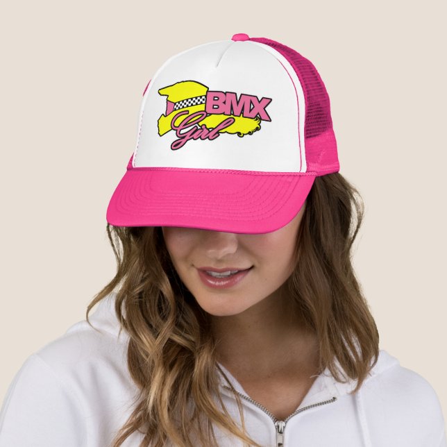 BMX girl Trucker Hat (In Situ)