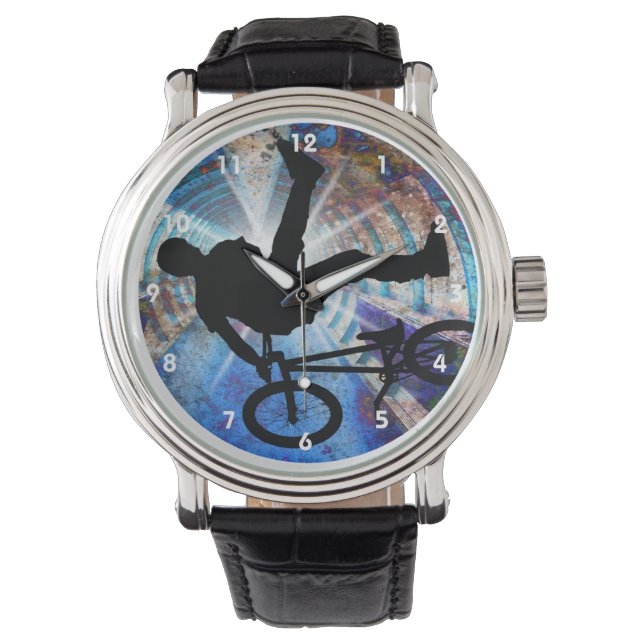 BMX in Grunge Tunnel Watch (Front)