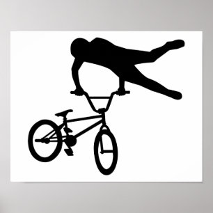 BMX jump Poster